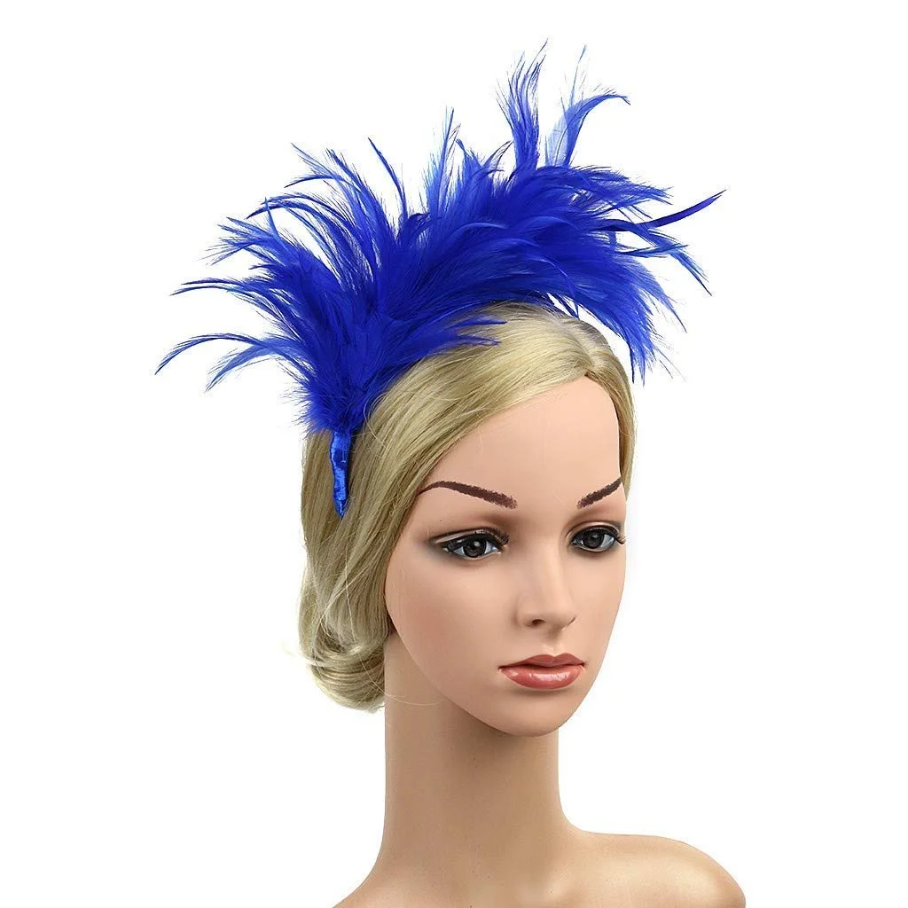 Обруч Carnival Жіночий головний убір з пір'ям, фото №4