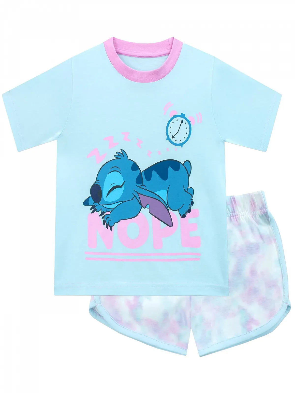 Пижама Disney Stitch Tie-Dye для девочек, фото №1 Пижама Disney Stitch Tie-Dye для девочек, фото №1