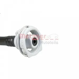 Трубка охлаждающей жидкости METZGER 4010265 для радиатора двигателя AUDI, левая верхняя synthetic.ua - Фото 1