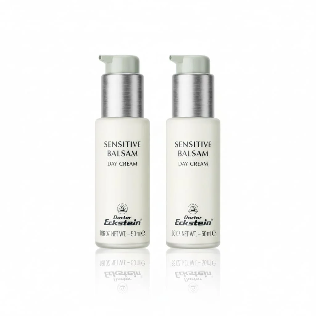 Денний крем для обличчя Doctor Eckstein Sensitive Balsam Day Cream для чутливої шкіри 50 мл (2 x 50 мл), фото №1 Денний крем для обличчя Doctor Eckstein Sensitive Balsam Day Cream для чутливої шкіри 50 мл (2 x 50 мл), фото №1
