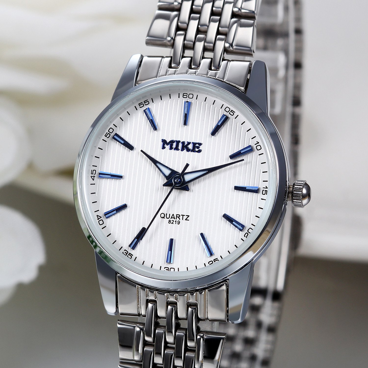 Годинник JewelryWe Fashion Business Casual Analogue Quartz Чоловічий та жіночий Сріблястий, фото №3 Годинник JewelryWe Fashion Business Casual Analogue Quartz Чоловічий та жіночий Сріблястий, фото №3