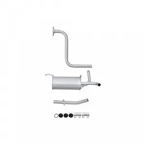 Задній глушник HELLA Easy2Fit 8LD 366 028-381 synthetic.ua - Фото 1