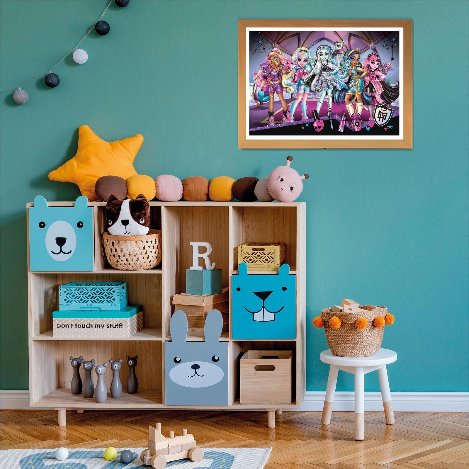 Пазлы Clementoni Supercolor Monster High 104 элемента 37.9 x 26.9 см, фото №7