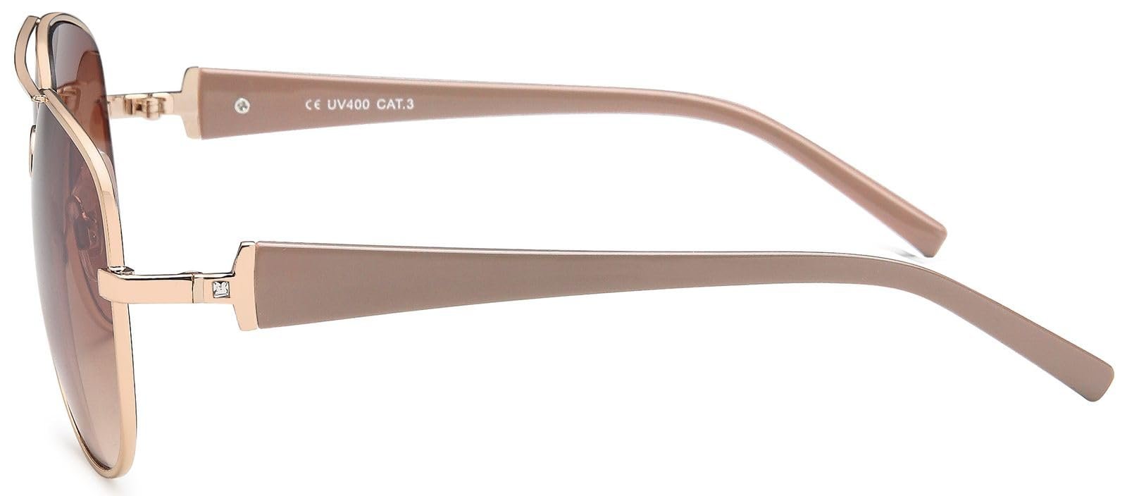 Авіатори styleBREAKER Жіночі Окуляри з тонованими лінзами 09020053, фото №3