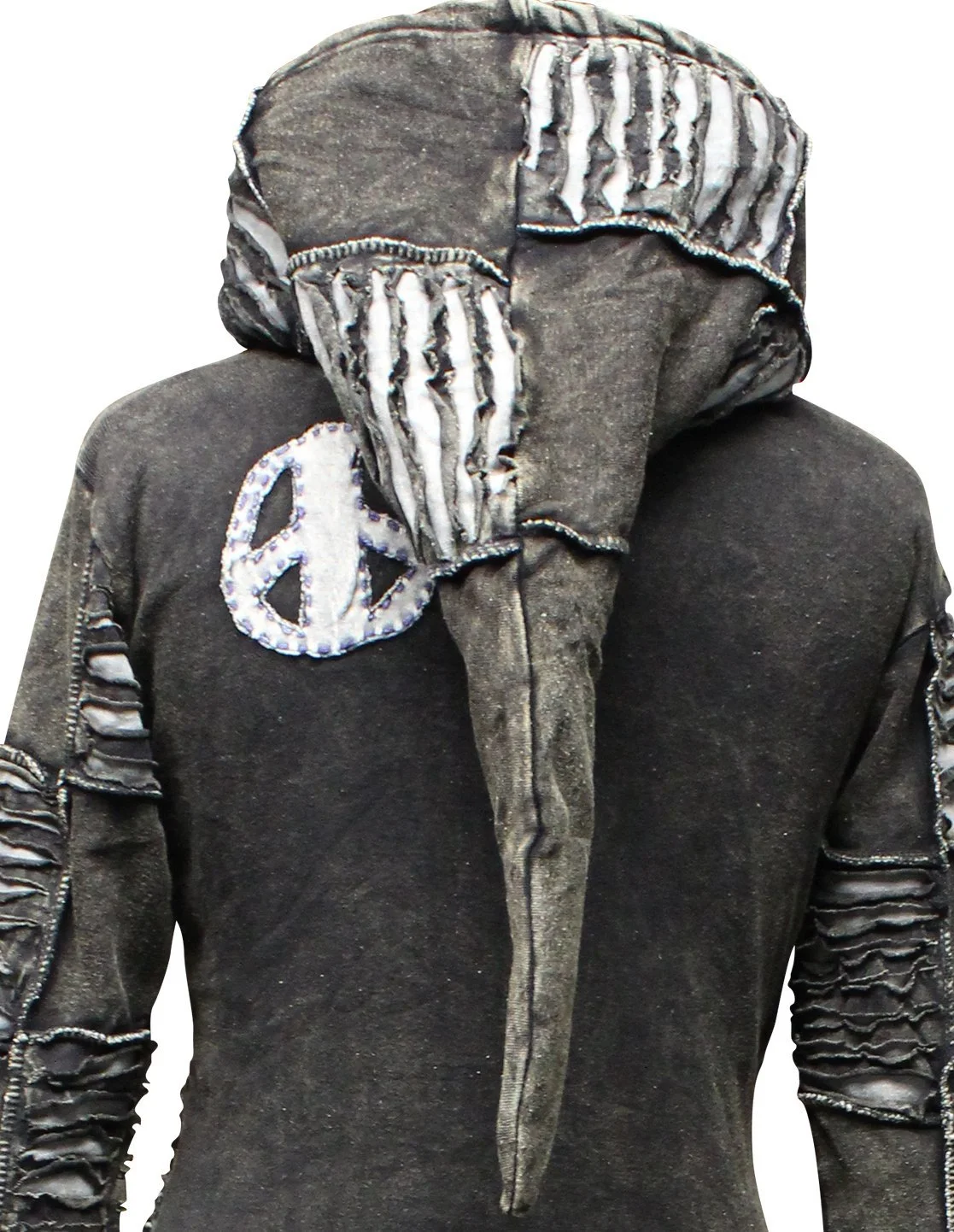 Пальто Gothic Shopoholic Fashion Чорний, фото №5