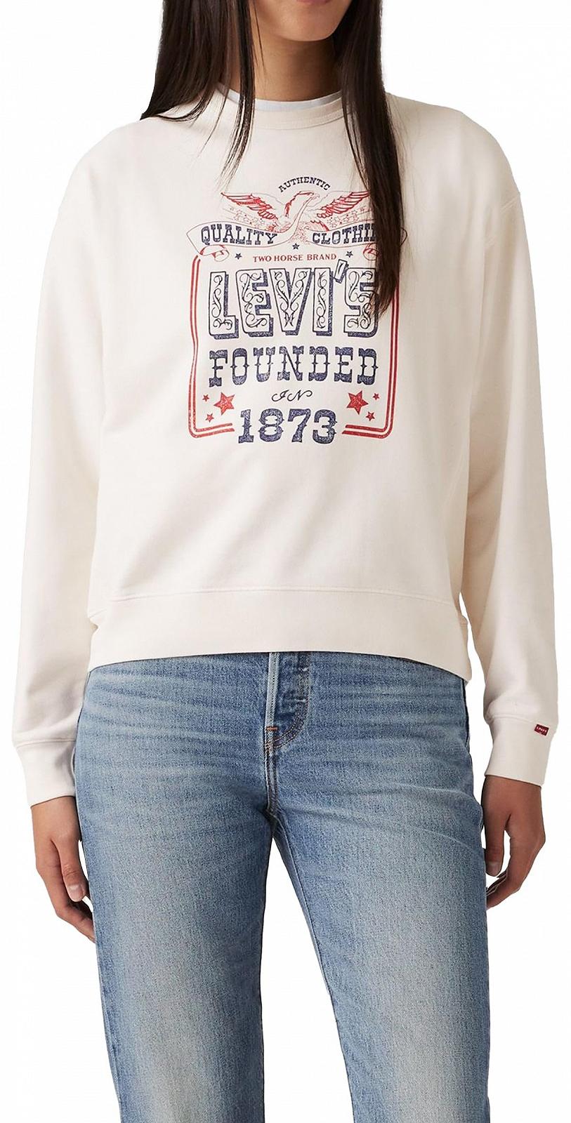 Світшот Levi's Жіночий Graphic Signature Crew, фото №4 Світшот Levi's Жіночий Graphic Signature Crew, фото №4