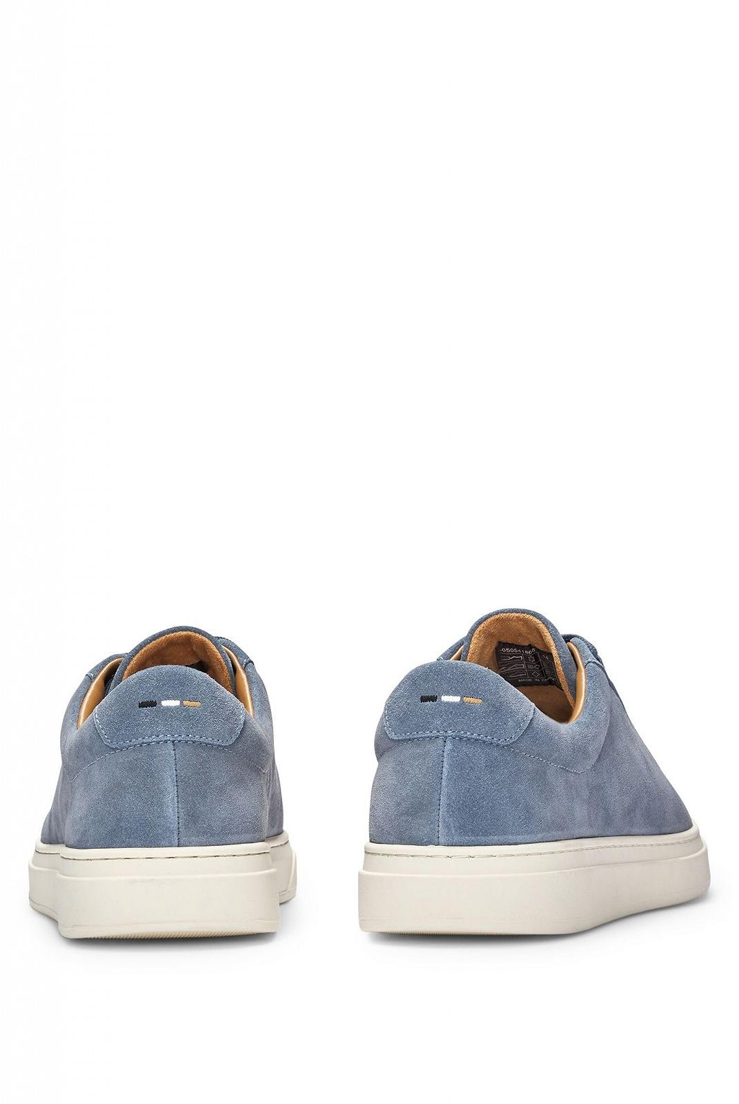 Кеди BOSS Kieran Tenn Замшеві з гумовою підошвою, фото №5