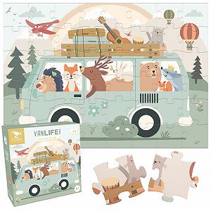 Пазл Hoppla Van Life XL 48 деталей 69 x 49 см - Фото 1