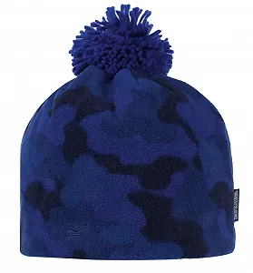 Шапка Regatta Fallon Унисекс Детская с принтом, полиэстер Mirofleece и вязаный помпон synthetic.ua - Фото 1