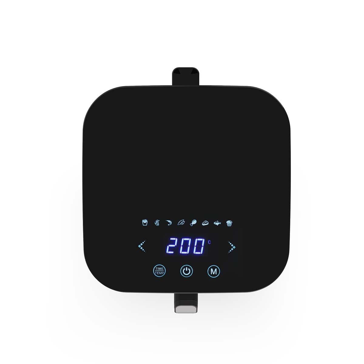 Мультипіч Melissa Digital Hot Air Fryer XL 5 л 8 програм Таймер 60 хв Сенсорний екран Оглядове вікно Чорна, фото №7 Мультипіч Melissa Digital Hot Air Fryer XL 5 л 8 програм Таймер 60 хв Сенсорний екран Оглядове вікно Чорна, фото №7