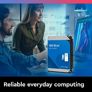Внутрішній жорсткий диск WD Blue WD30EZRZ 3 ТБ 3.5" SATA 6 Гбіт/с Bulk synthetic.ua - Фото 1