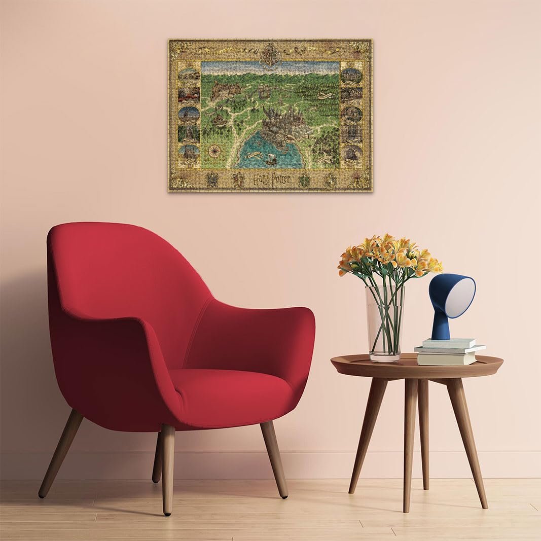 Пазл Ravensburger Harry Potter Hogwarts Card 12000720 1500 елементів 14+, фото №4 Пазл Ravensburger Harry Potter Hogwarts Card 12000720 1500 елементів 14+, фото №4