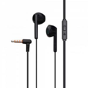 Проводные наушники Celebrat 3.5 mm G6 вкладыши с микрофоном 1.2 m Black - Фото 1