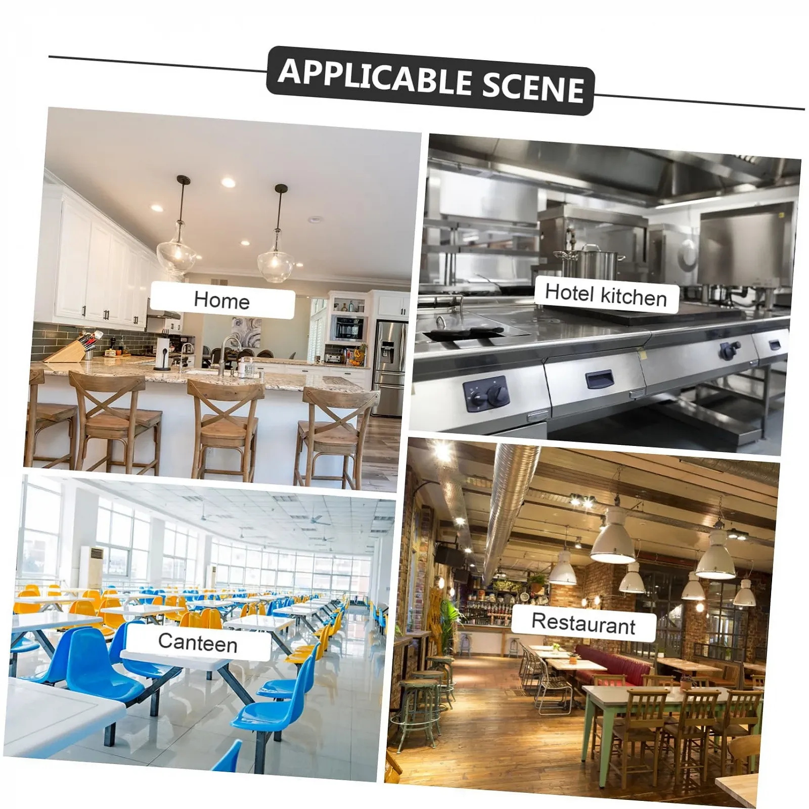 Керамічна каструля Sosoport з кришкою та вентиляційним отвором для супу та рису стійка до подряпин, фото №4