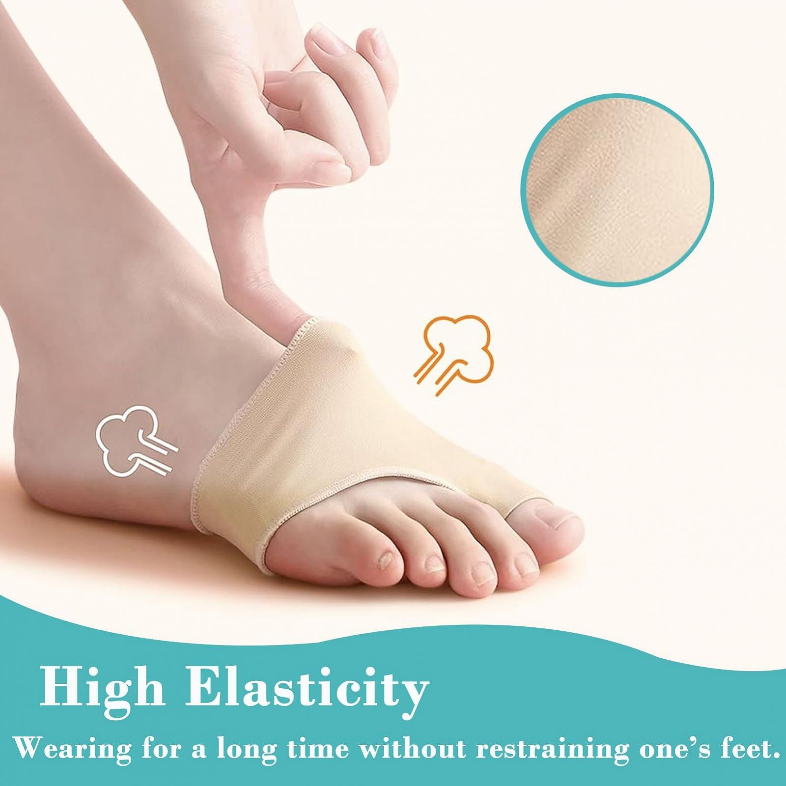 Разделители для пальцев ног для коррекции Hallux Valgus, 4 шт. M x 2 + L x 2, фото №4