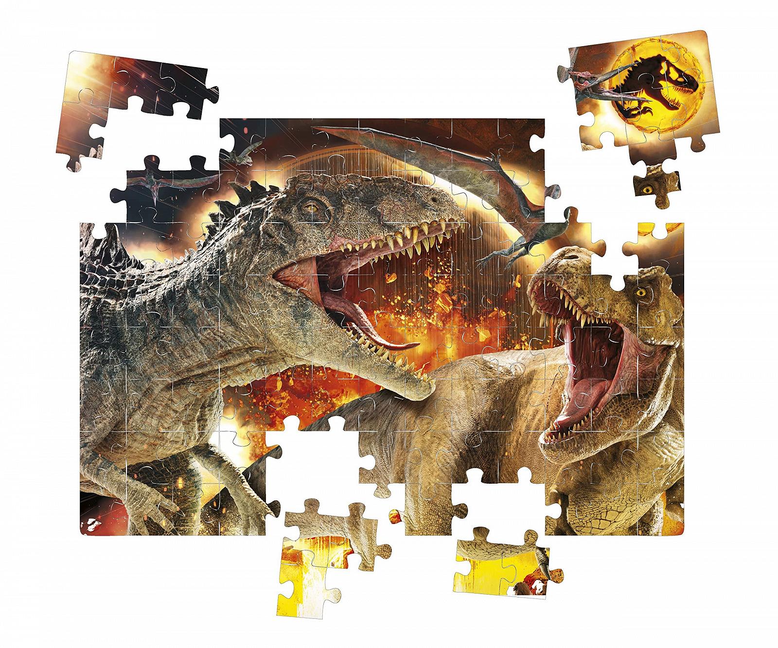 Пазл Clementoni Supercolour 80512 Jurassic World Dominion 104 элемента разноцветный, фото №4