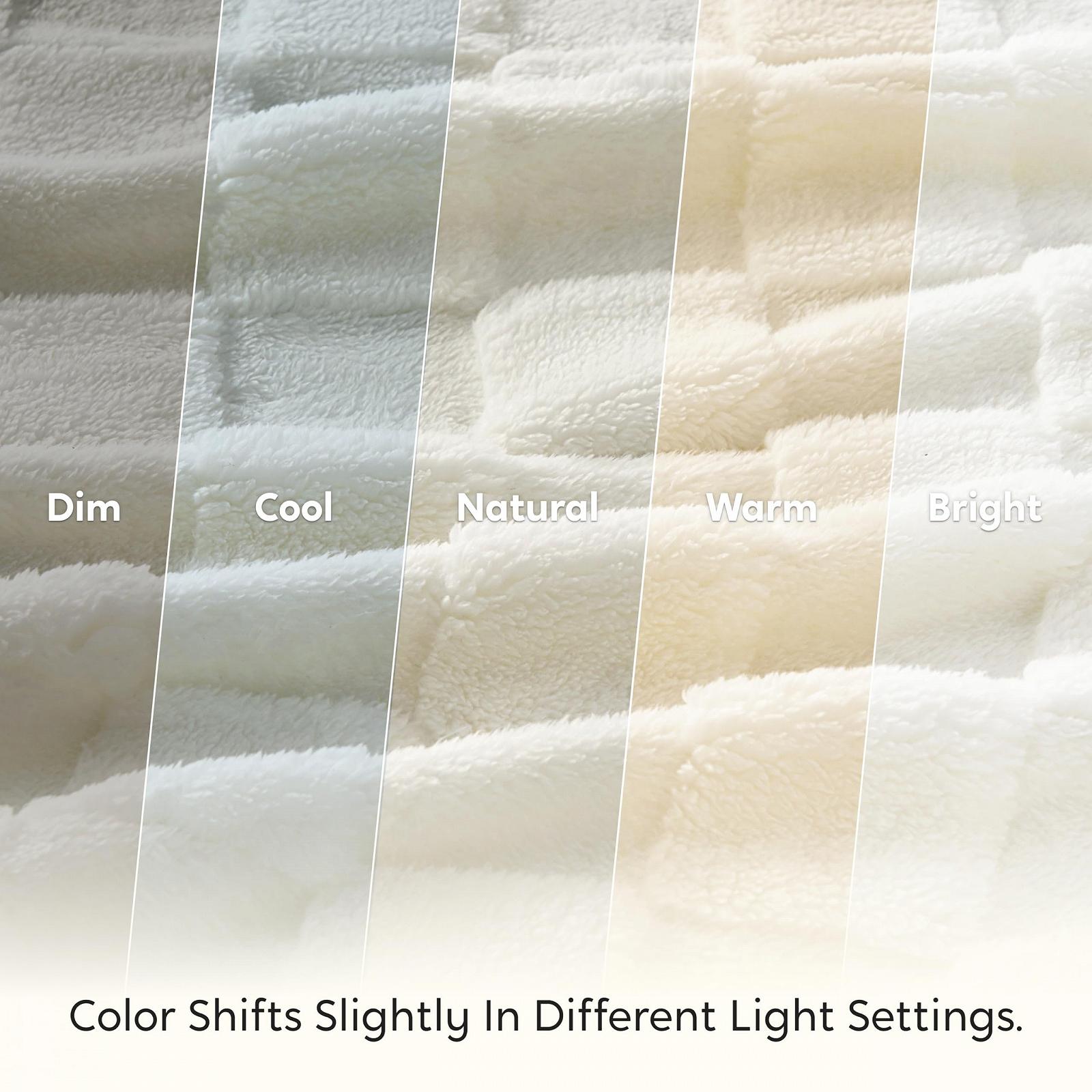 Покривало Joiedomi Полуторна М'яка Білий в Клітинку 152 x 203 см, фото №8 Покривало Joiedomi Полуторна М'яка Білий в Клітинку 152 x 203 см, фото №8