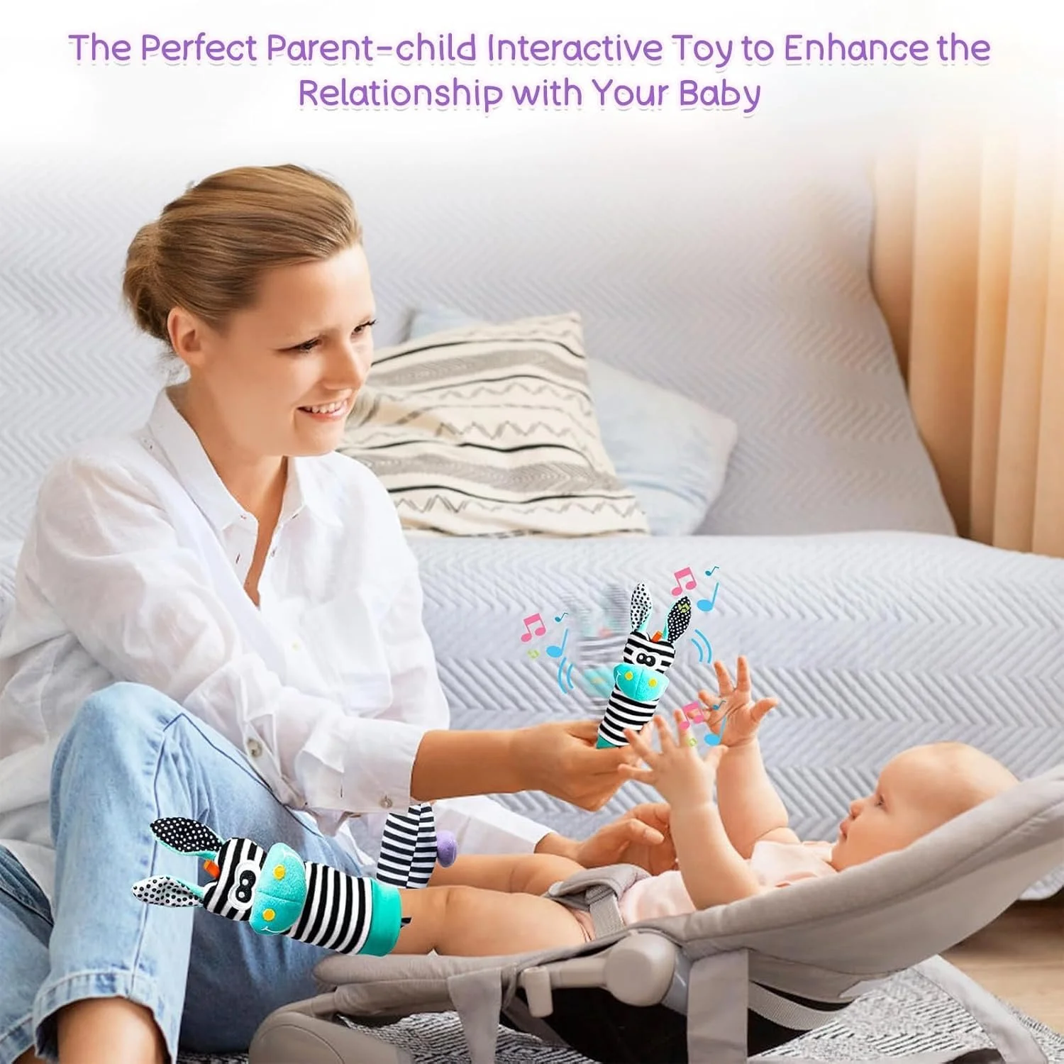 Сенсорные носки Maxentico для детей, игрушки для раннего обучения, фото №7