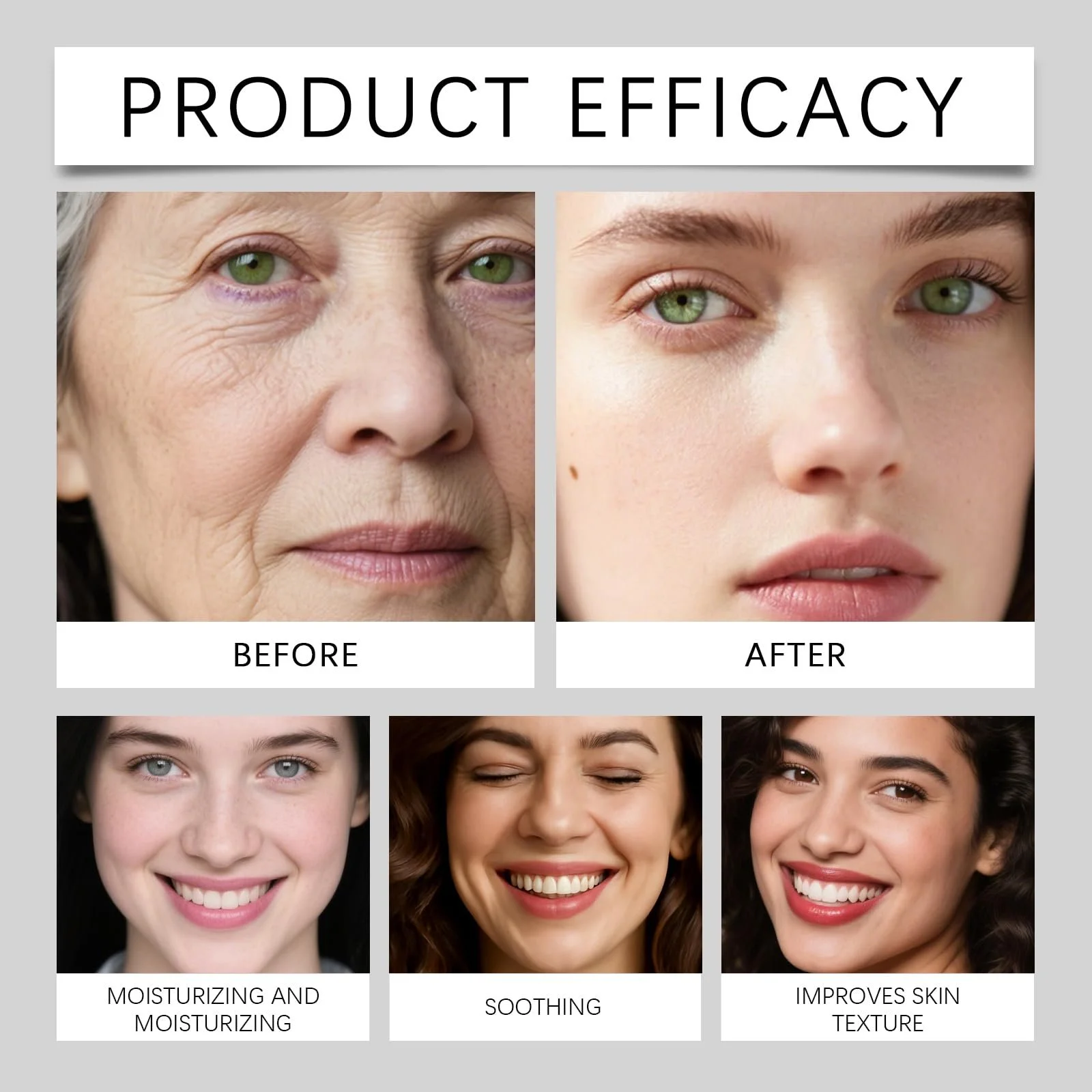 Крем для обличчя Anti-Ageing Moisturiser зволожуючий антивіковий денний та нічний живильний для гладкості шкіри, фото №3 Крем для обличчя Anti-Ageing Moisturiser зволожуючий антивіковий денний та нічний живильний для гладкості шкіри, фото №3