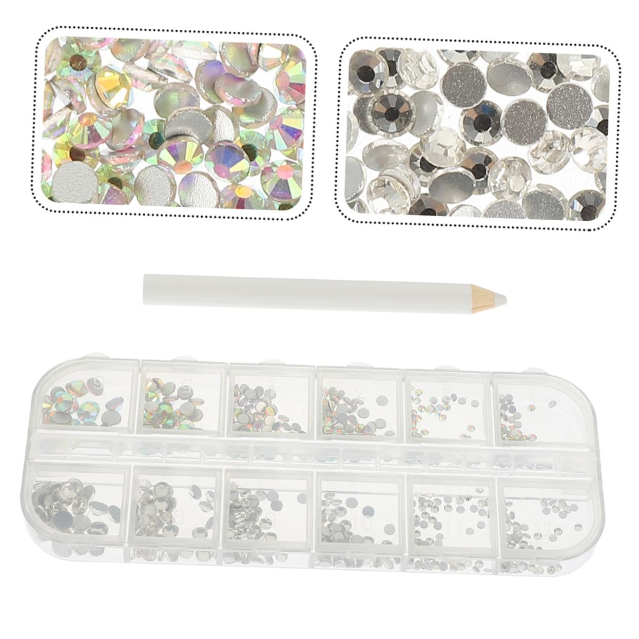 Набір страз для нігтів Nailkndy, фото №9