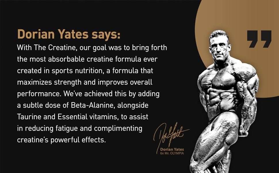 Креатин Dorian Yates Creatine 400g Strawberry, фото №4