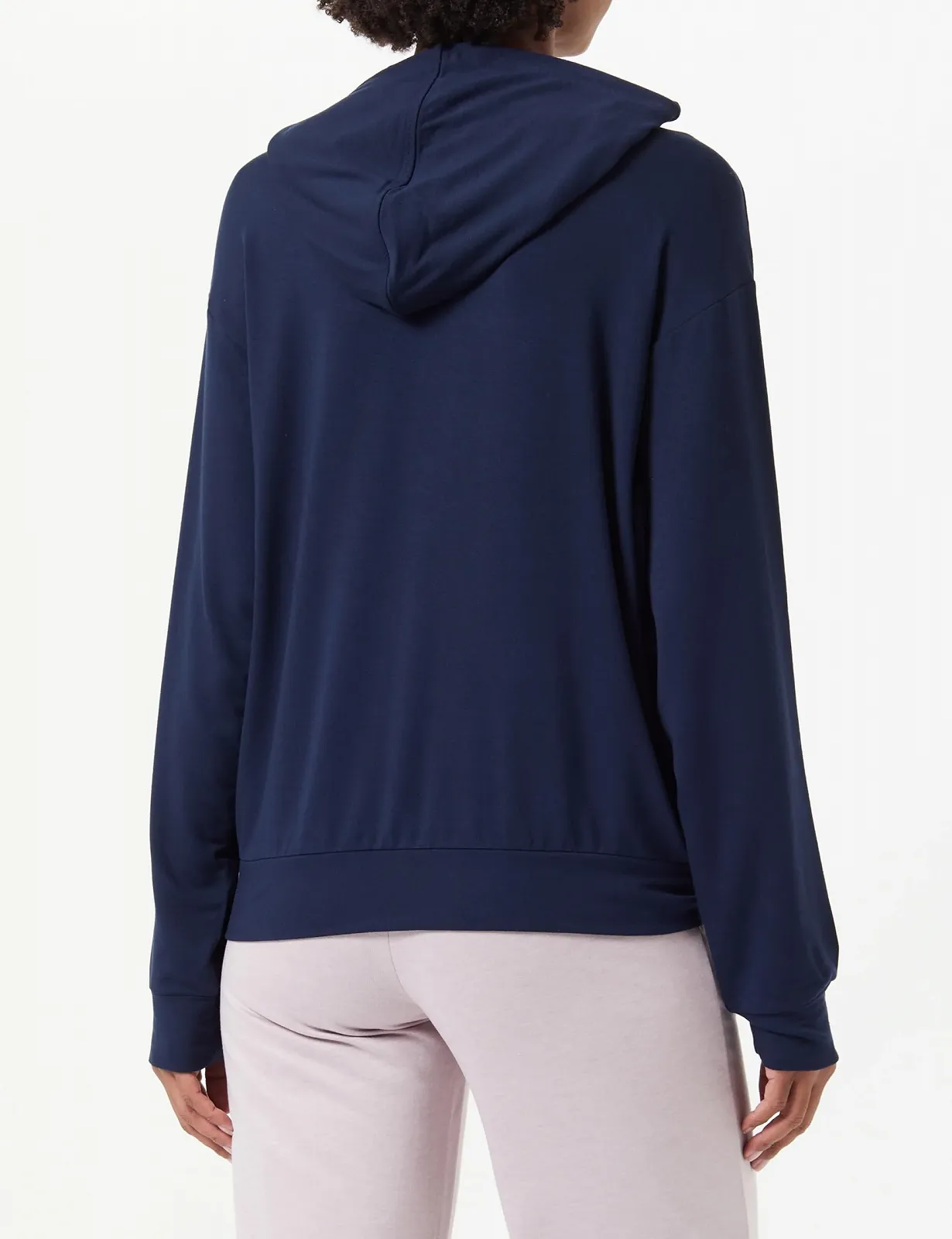 Жіноча толстовка на блискавці EMPORIO ARMANI Studs Micromodal, фото №3 Жіноча толстовка на блискавці EMPORIO ARMANI Studs Micromodal, фото №3