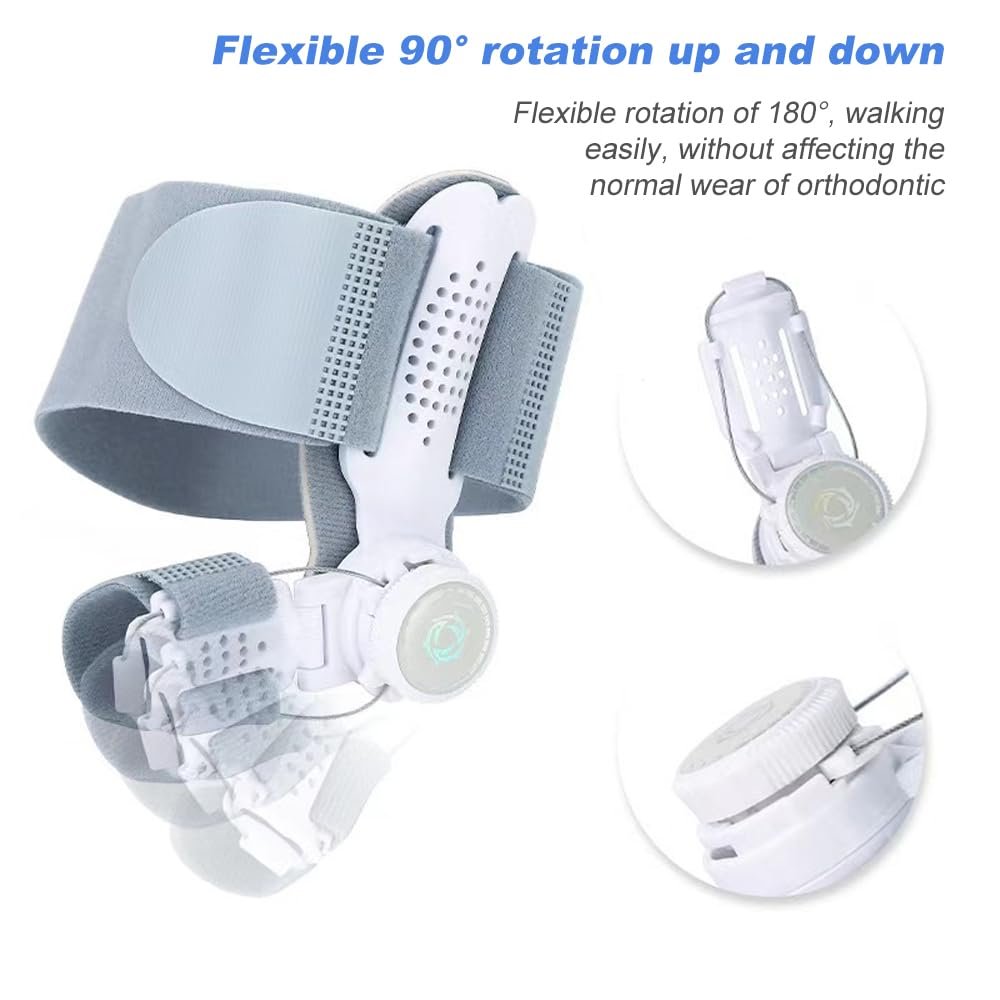 Шина для корекції великого пальця стопи Hallux Valgus з силіконовим роздільником для великого пальця, бандаж Hallux Valgus для чоловіків та жінок, фото №3