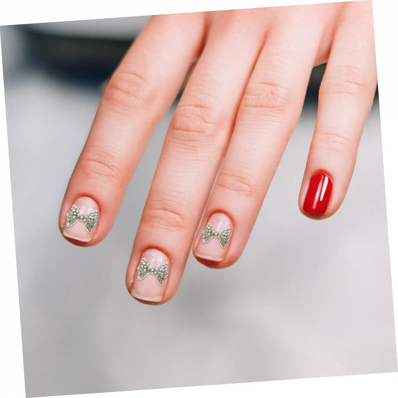 Украшения для ногтей WOONEKY, 2 набора, металлические, 10 штук, фото №3