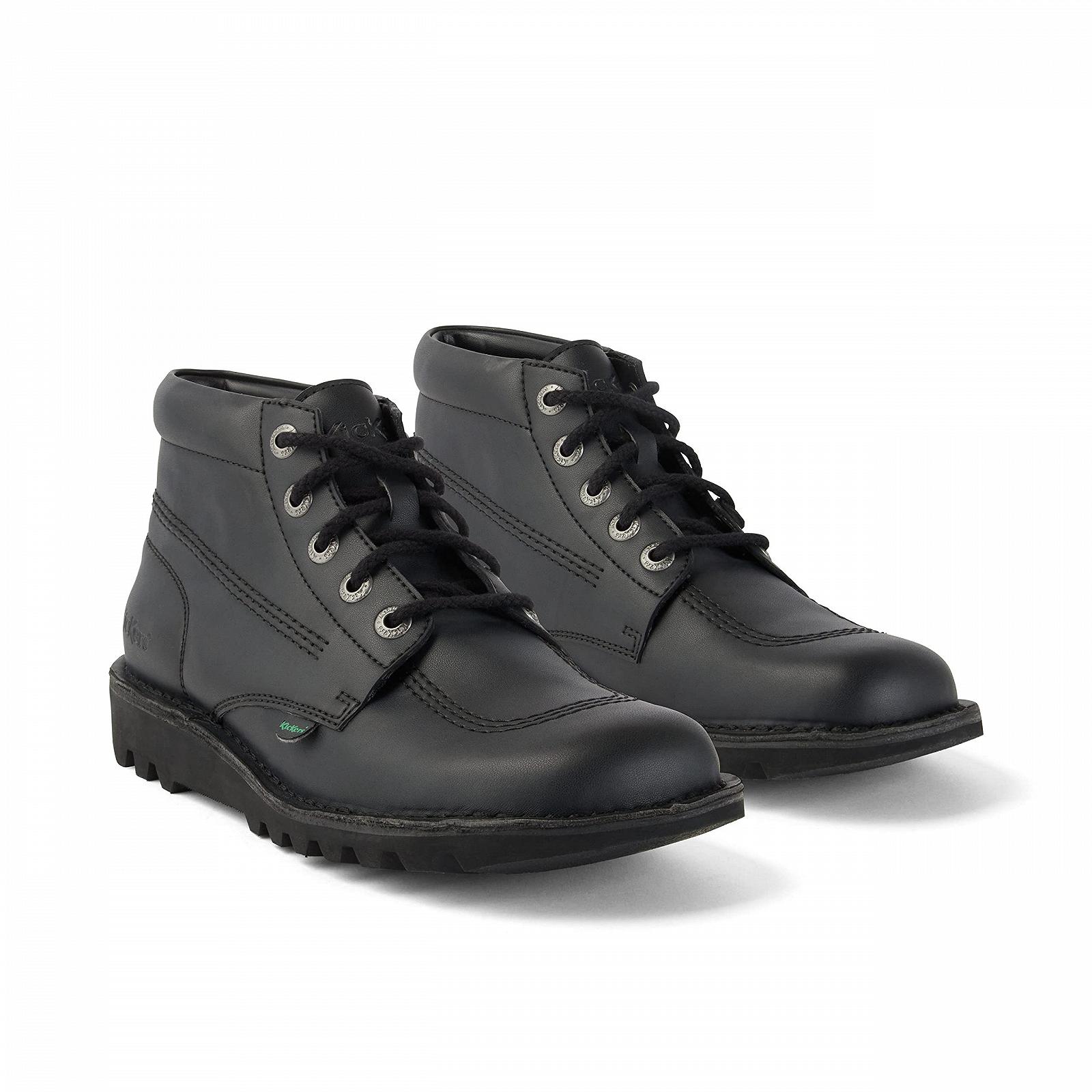 Ботинки Kickers Unisex Kick Hi Vegan Synt Au Blk, фото №4