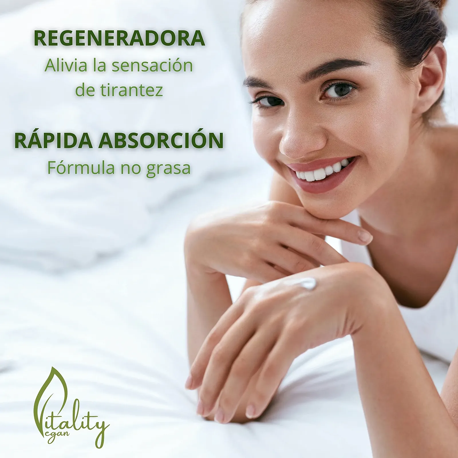 Крем для рук Vegan Aloe Vera Заспокійливий та захисний для чоловіків та жінок 2 тюбика по 75 мл, фото №4