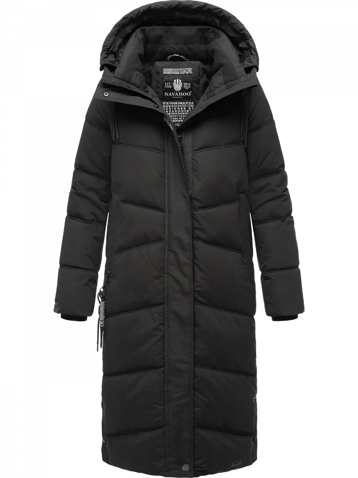 Жіноче зимове пальто Navahoo Тепле стьобане з капюшоном Kuschelmausi, фото №9