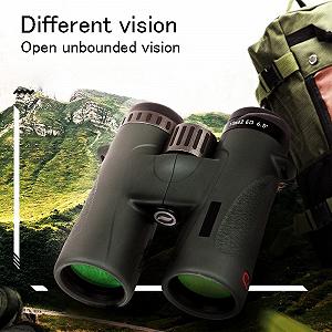 Бінокль Tonpop Night Vision Потужний Високоякісний Водонепроникний ED Бінокль для низького освітлення Для дорослих Спостереження за птахами Подорожі Похід SI synthetic.ua - Фото 1