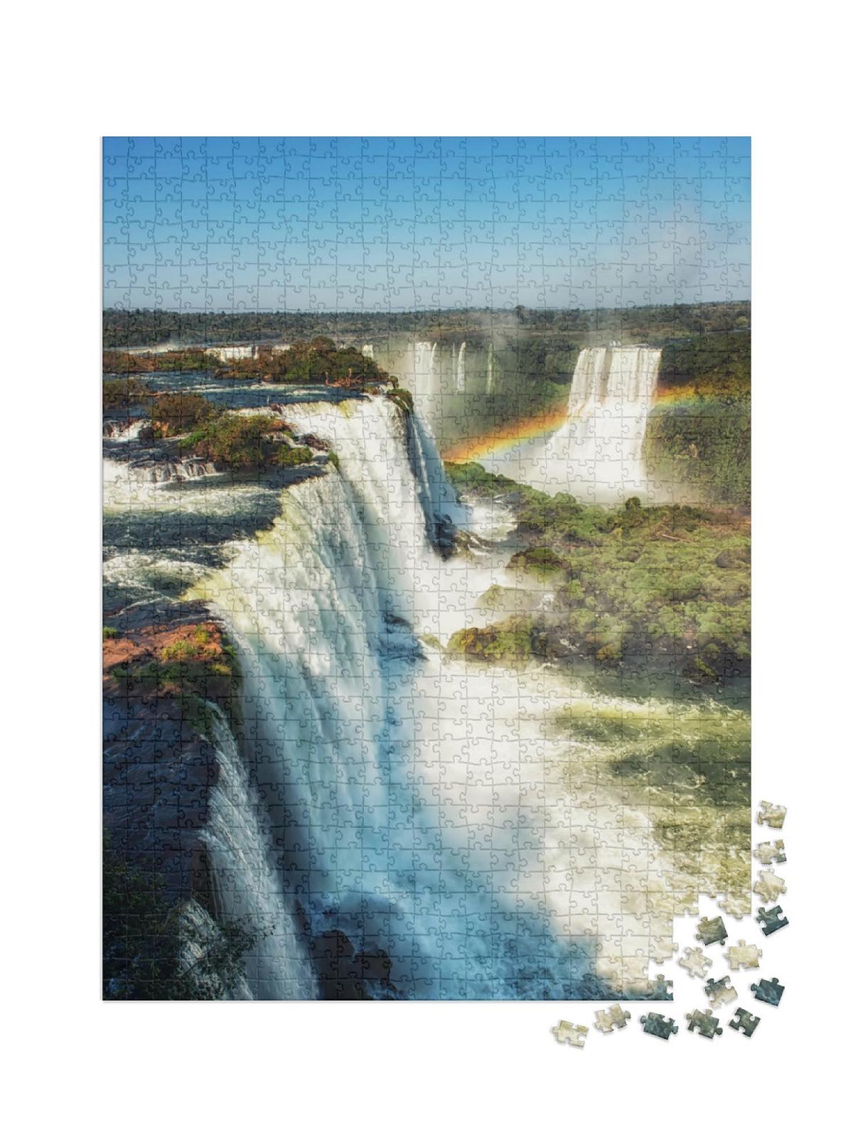 Пазл Puzzle Collection South America Foz de Iguazu, Giant Waterfalls, Iguazu National Park, Argentina 1000 элементов XXL, фото №2 Пазл Puzzle Collection South America Foz de Iguazu, Giant Waterfalls, Iguazu National Park, Argentina 1000 элементов XXL, фото №2
