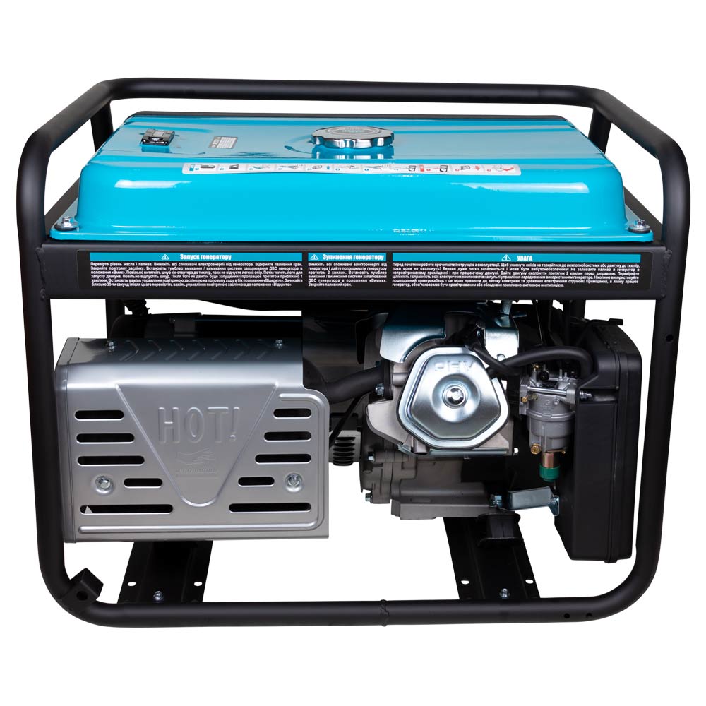 Газовий генератор 5.0/5.5кВт 4-х тактний ручний запуск SIGMA 5710461, фото №6