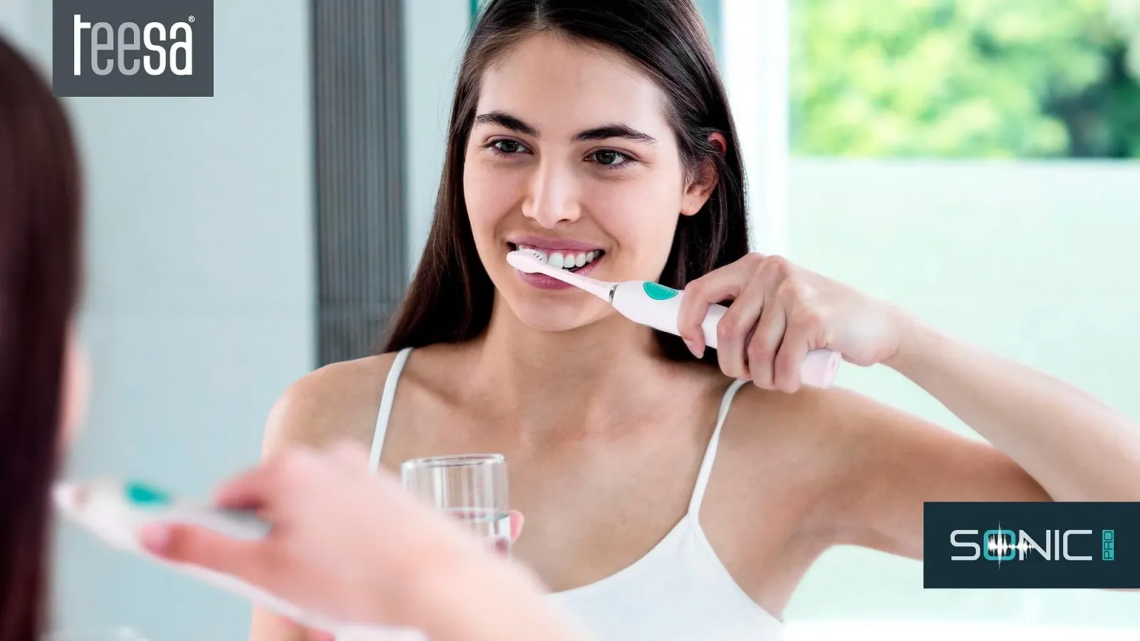 Электрическая звуковая зубная щетка TEESA Sonic Pro Белая, фото №9