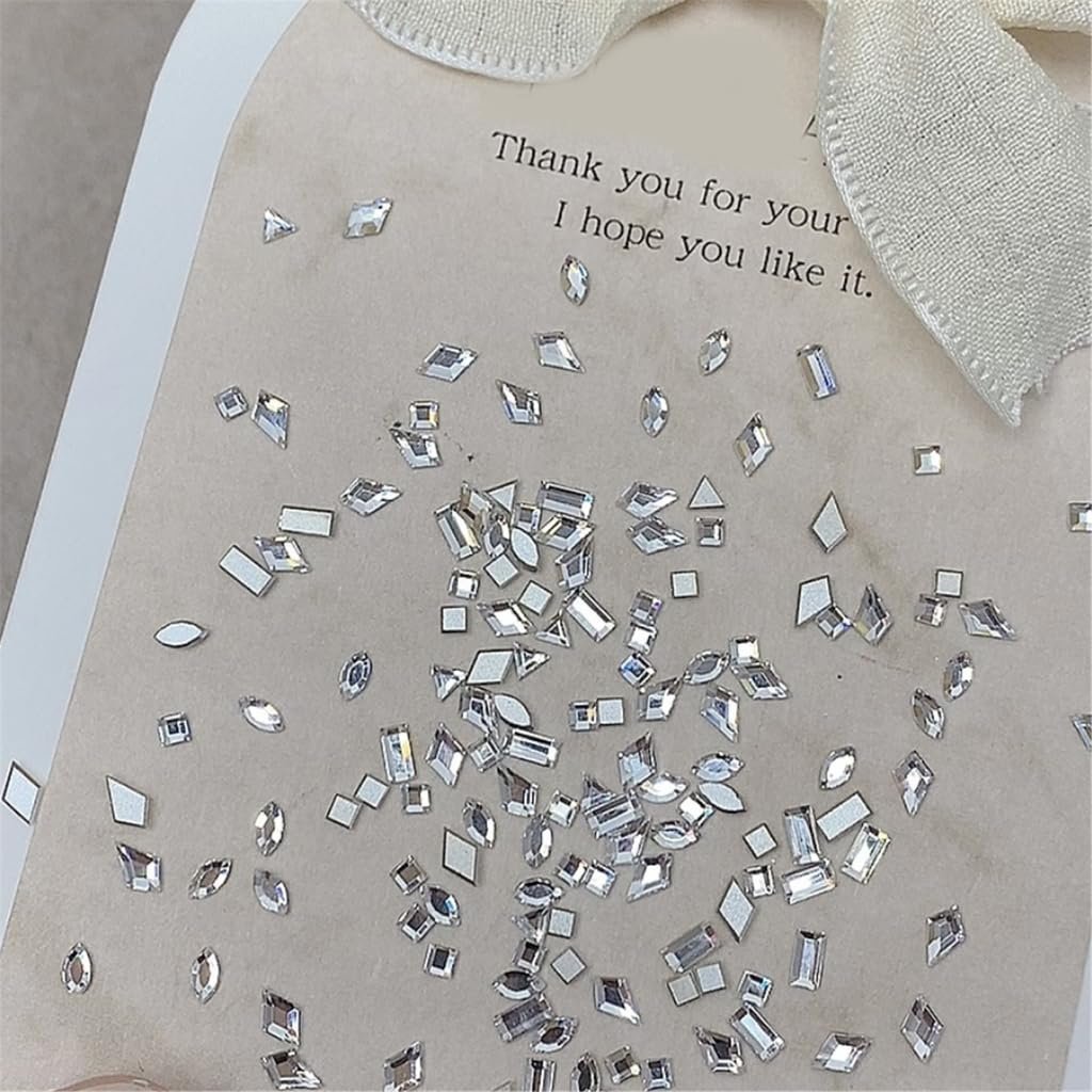 Стрази для нігтів DIY декоративні аксесуари 100 шт., фото №9
