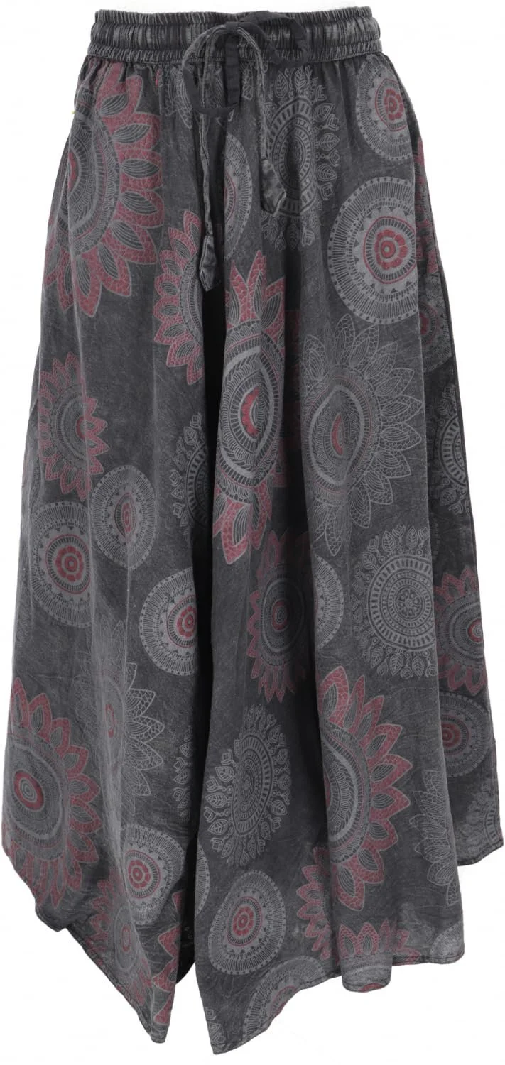 Довга спідниця GURU SHOP Stonewash, жіноча, синя, бавовна, фото №2