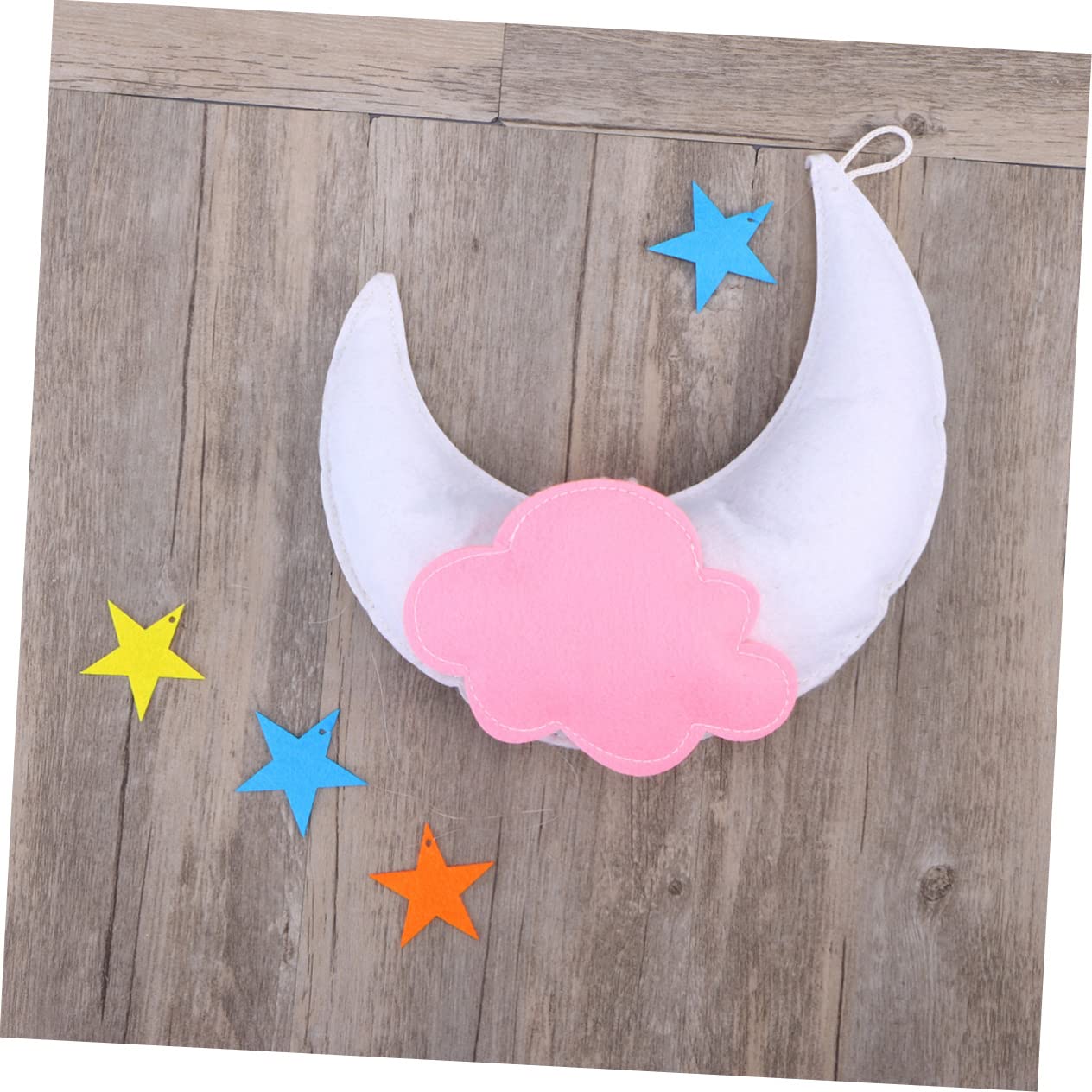 Декор IMIKEYA Moon Декор Нет Нет 2 штуки Moon Star Cloud для детской колыбели подвесной, фото №6