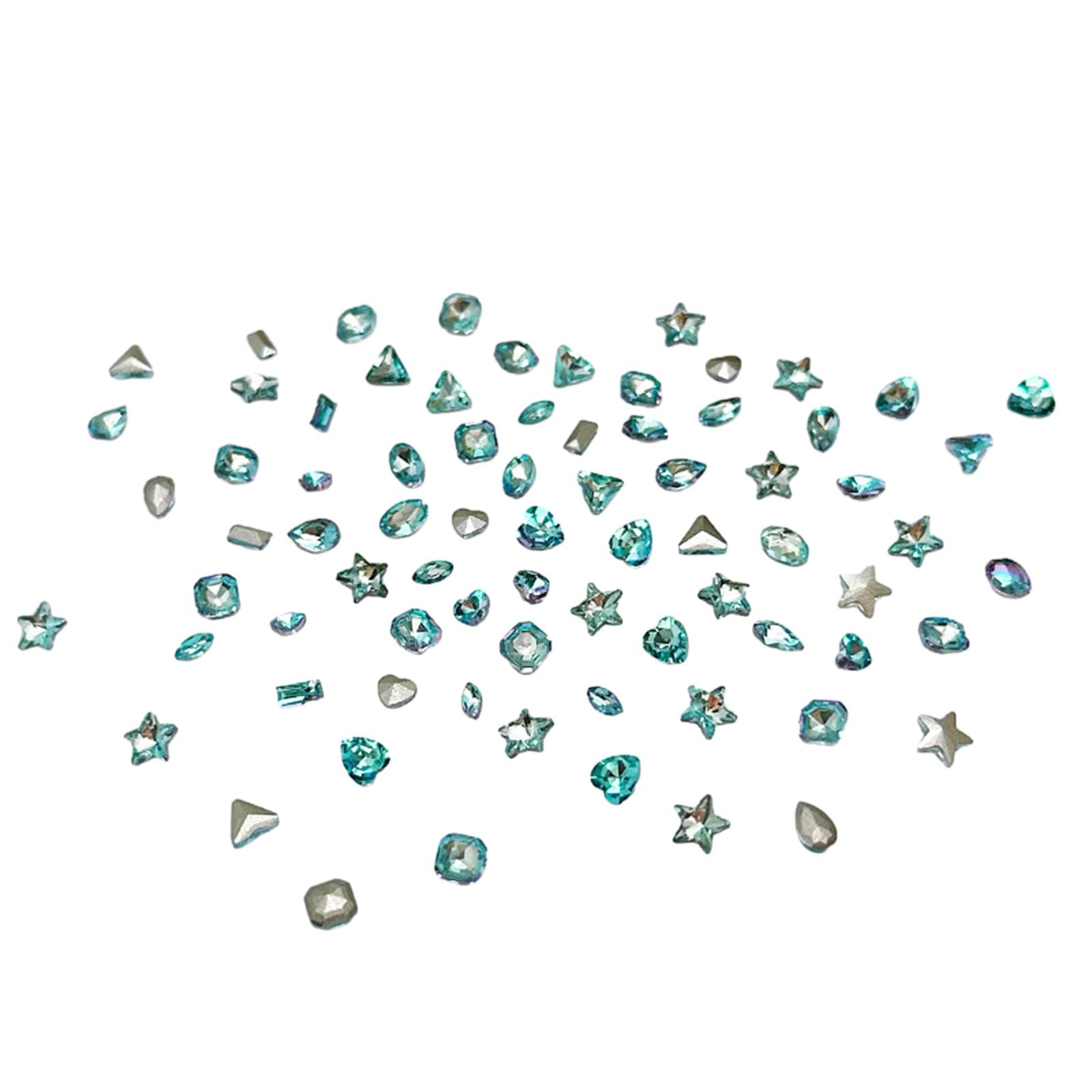 Стразы для ногтей Нерегулярные формы стекло Бриллиант Кристалл 3D украшения для маникюра, фото №1