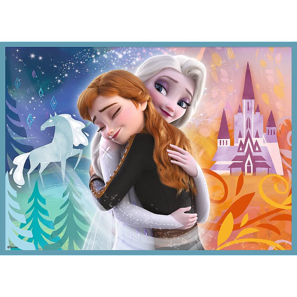 Пазл Trefl Disney Frozen 2 The Amazing World of Frozen 4-в-1 для детей от 3 лет, фото №6 Пазл Trefl Disney Frozen 2 The Amazing World of Frozen 4-в-1 для детей от 3 лет, фото №6