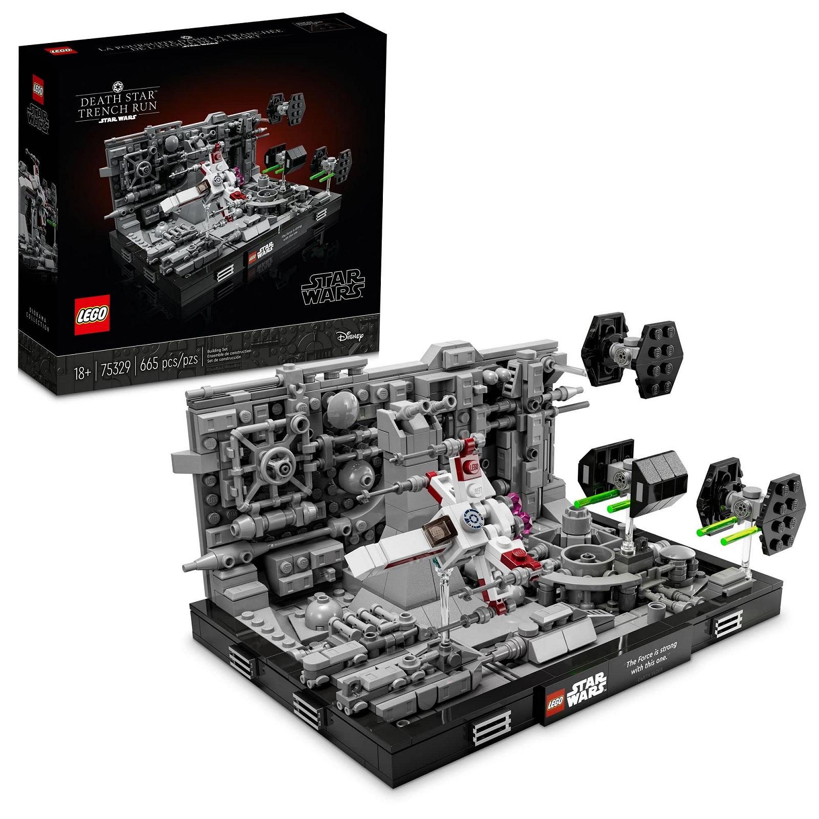 Конструктор LEGO Star Wars Diorama 75329 Death Star Trench Run для дорослих (665 деталей), фото №1