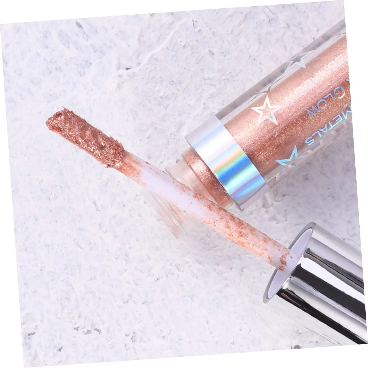 Рідка Підводка для очей з блискітками minkissy Starlight, мерехтливі тіні для повік, рідкі тіні для повік, блискуча Підводка для очей, сяючі тіні для повік, фото №5