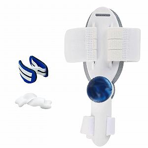 Корректор большого пальца стопы Hallux Valgus, Унисекс, Фиксирующая пластина с силиконовым разделителем synthetic.ua - Фото 1