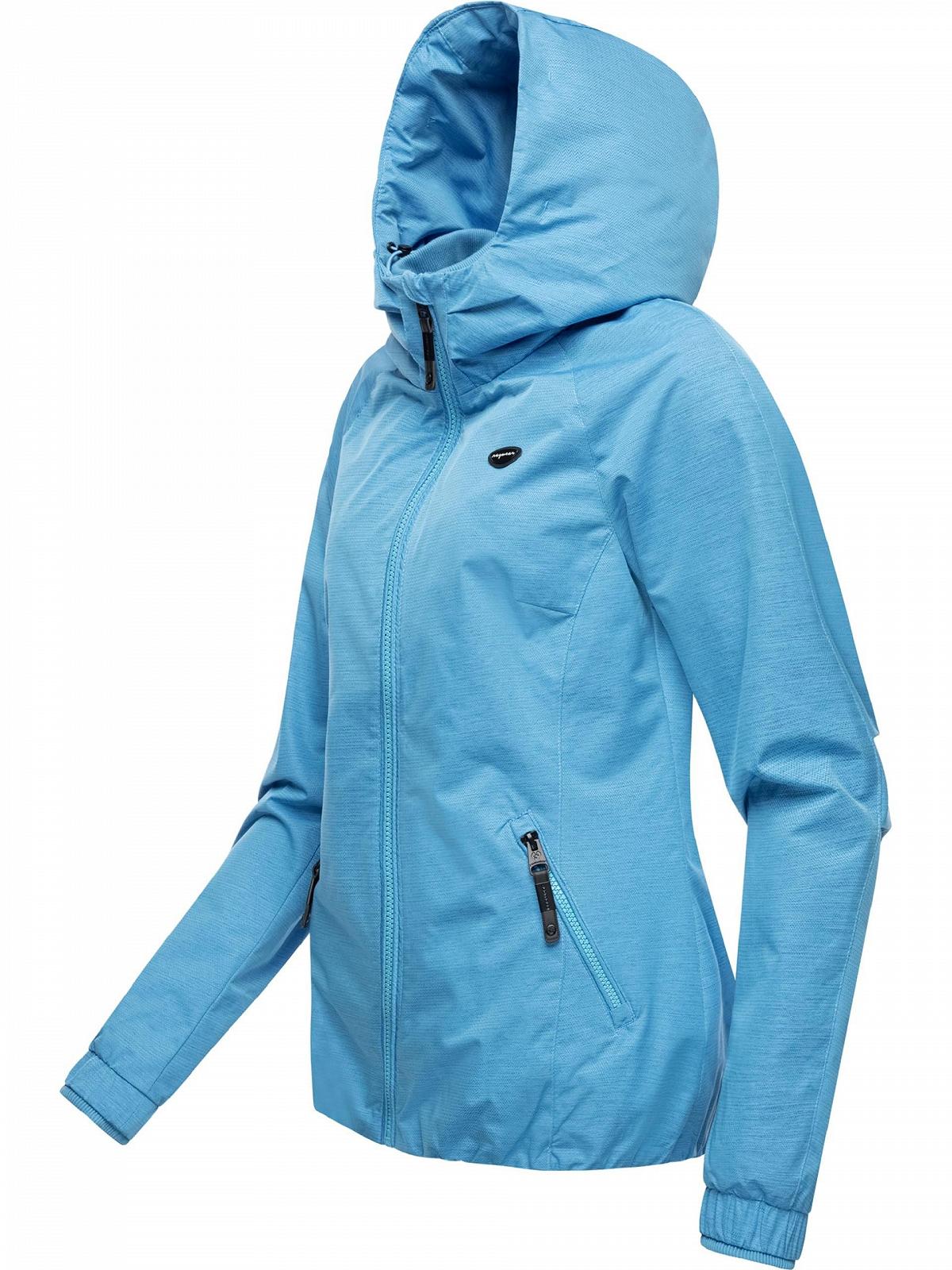 Водонепроницаемая Переходная Куртка Ragwear Dizzie Tech YOUMODO Женская (Водонепроницаемость 11,000 мм) Легкая Куртка Короткая с Капюшоном, фото №2