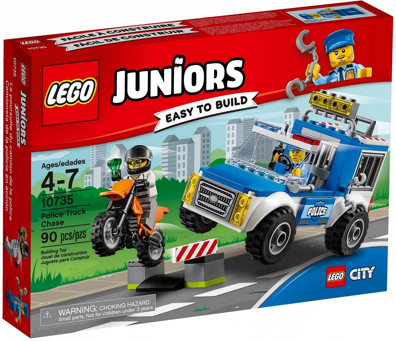 Блоки LEGO Juniors 10735 Police Truck Chase, фото №1