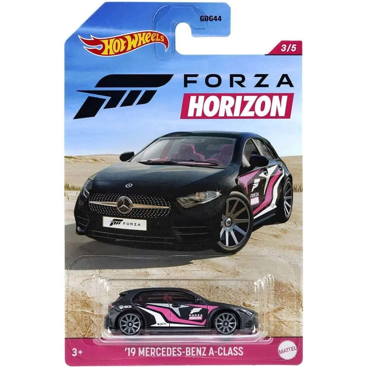 Автомобіль Hot Wheels Серії Forza Horizon '19 Mercedes-Benz A-Class, фото №1 Автомобіль Hot Wheels Серії Forza Horizon '19 Mercedes-Benz A-Class, фото №1