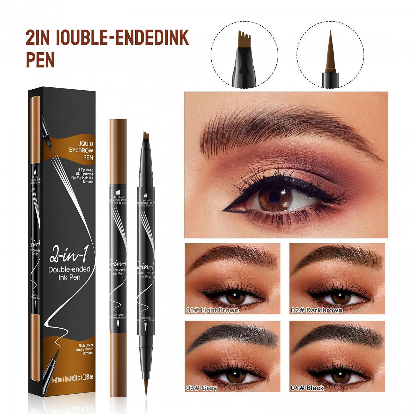 Карандаш Buletboard Microblading wasserfester 2-in-1 4-Spitzen-Microblading 4PCS, фото №3