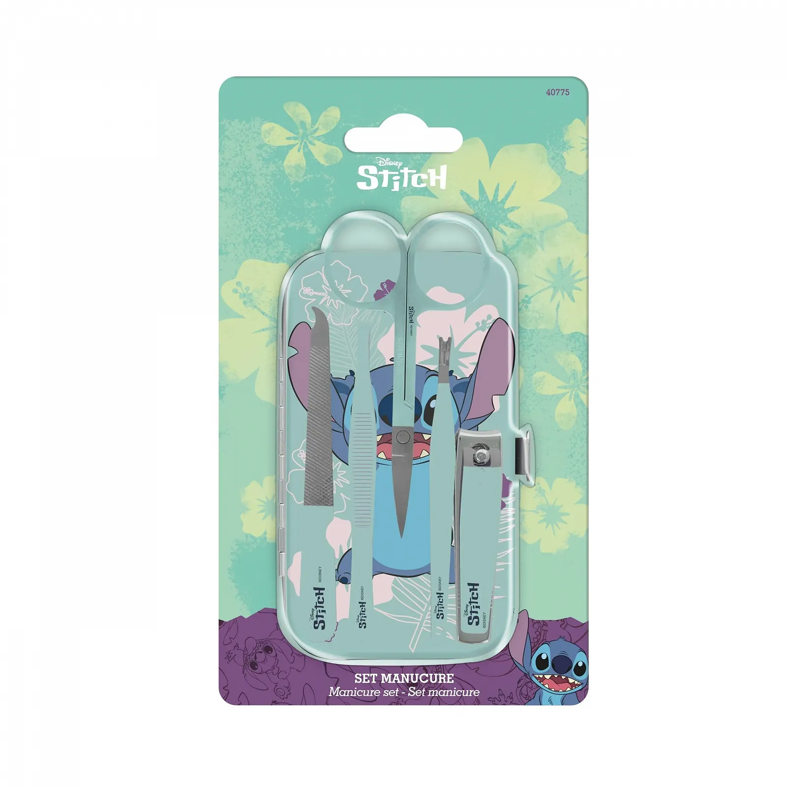 Набор для маникюра DISNEY Stitch с 5 необходимыми аксессуарами, фото №1