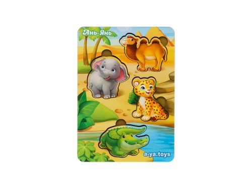 Вкладыши Африканские животные [tsi169094-TSI], фото №2