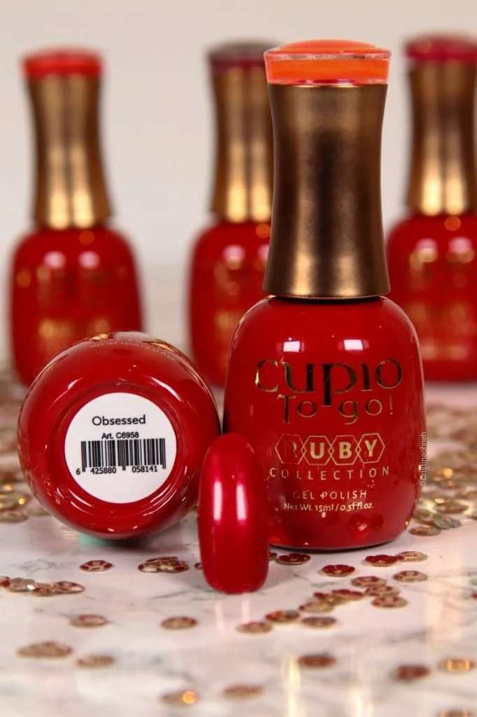 Гель-лак Cupio Ruby Collection Obsessed Красный, фото №2 Гель-лак Cupio Ruby Collection Obsessed Красный, фото №2